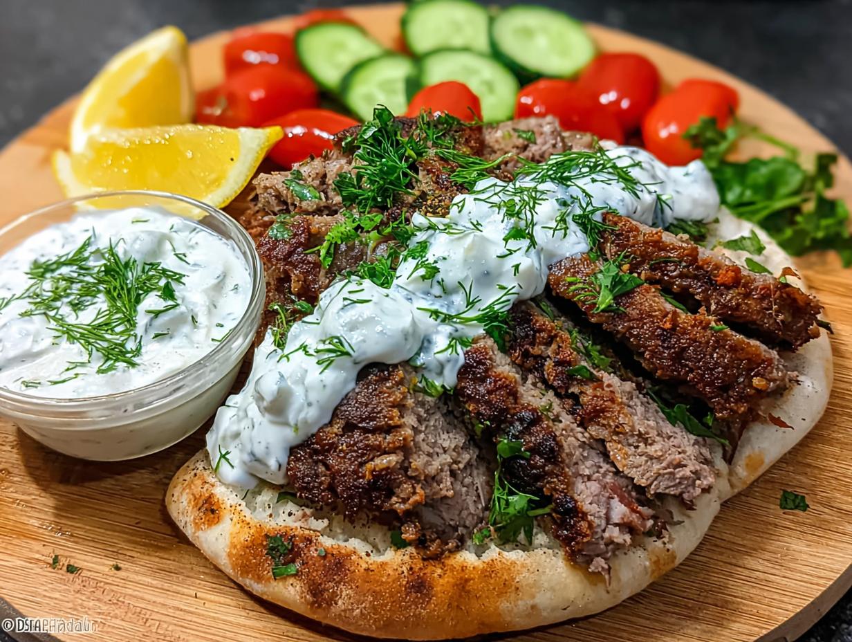 Greek Gyro Meatloaf: 1 Flavor Secret - Greek Gyro Meatloaf - additional detail