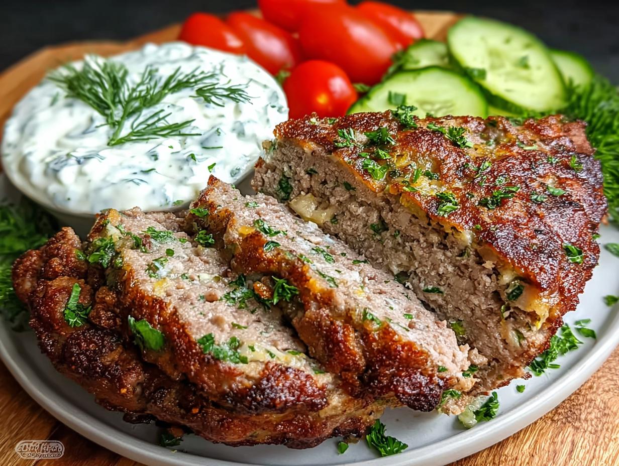 Greek Gyro Meatloaf