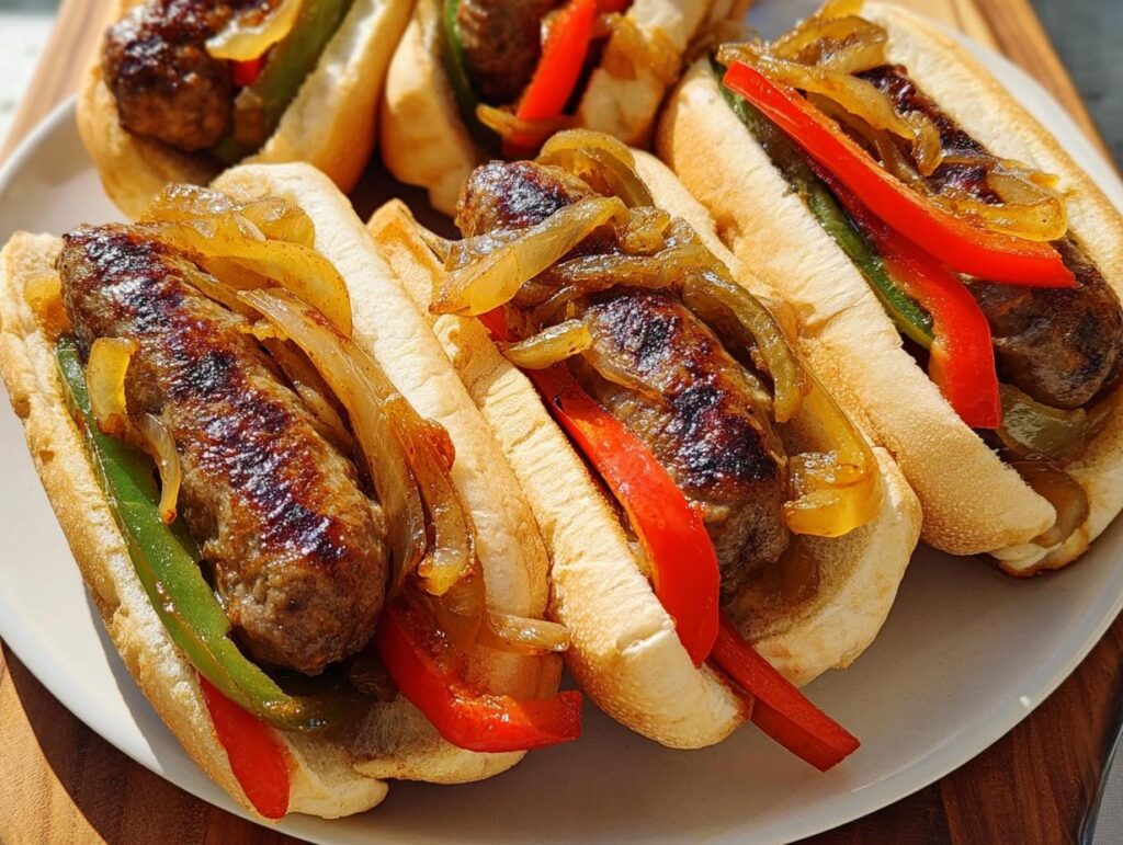 Grilled Beer Brats