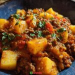 Ground Beef Potatoes Picadillo