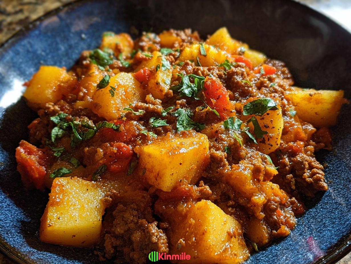 Ground Beef Potatoes Picadillo