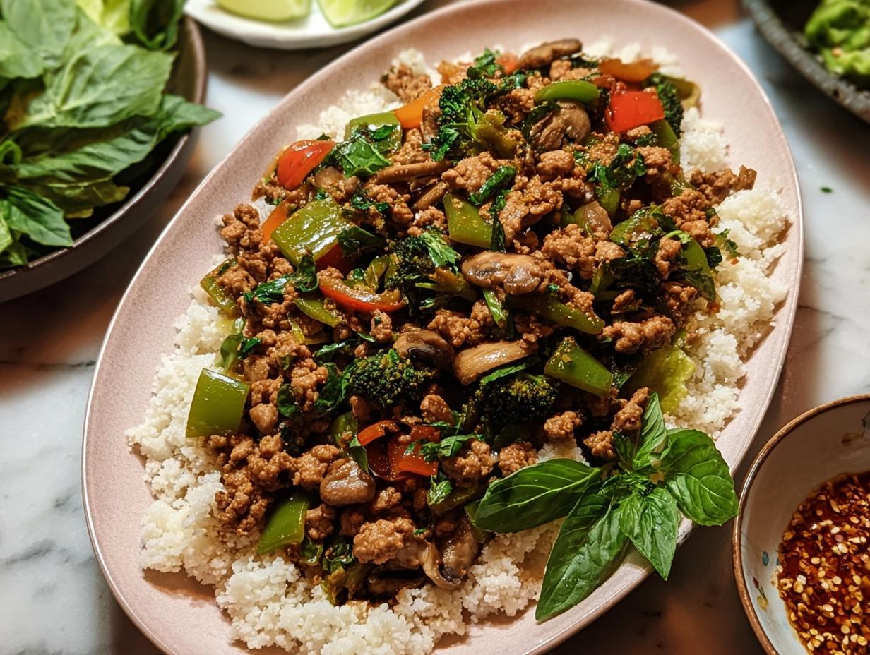 Ground Turkey Stir Fry