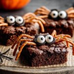 Halloween Brownie Spiders
