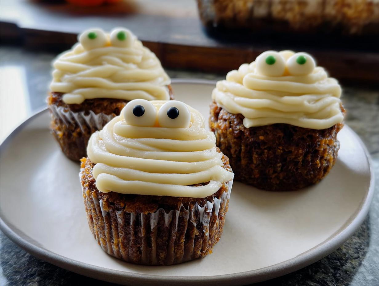 Halloween Meatloaf Cupcakes