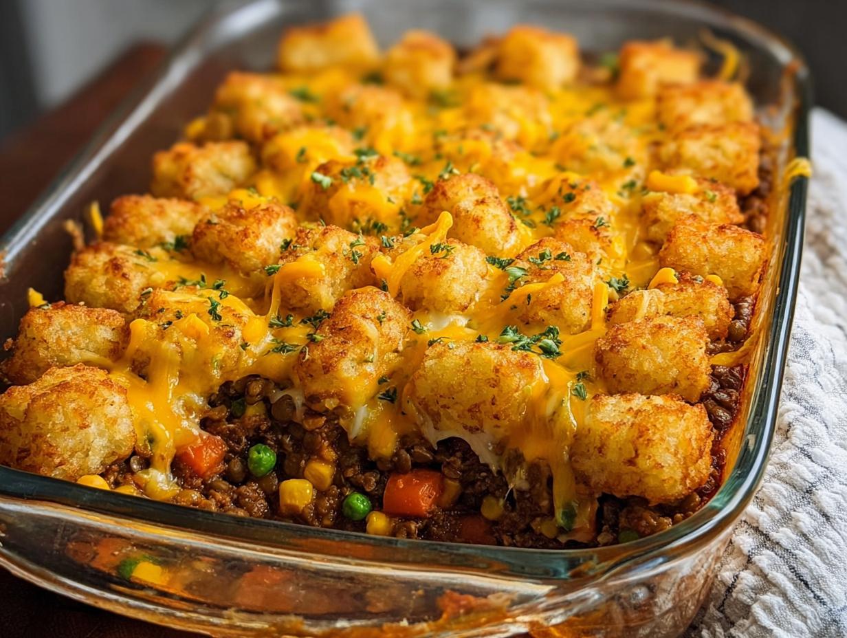 Healthy Tater Tot Casserole: Amazing 375F Bake - Healthy Tater Tot Casserole - additional detail