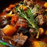 Hearty Beef Mushroom Stew