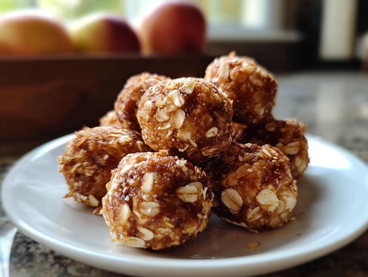High Protein Apple Bites