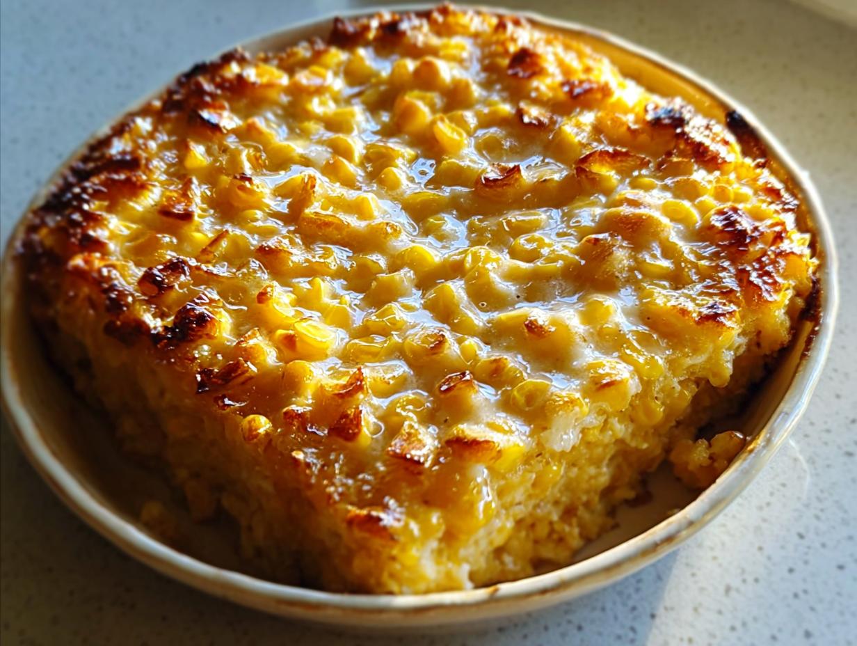 Honey Glazed Corn Casserole: Delicious 2-Step Recipe - Honey Glazed Corn Casserole - additional detail
