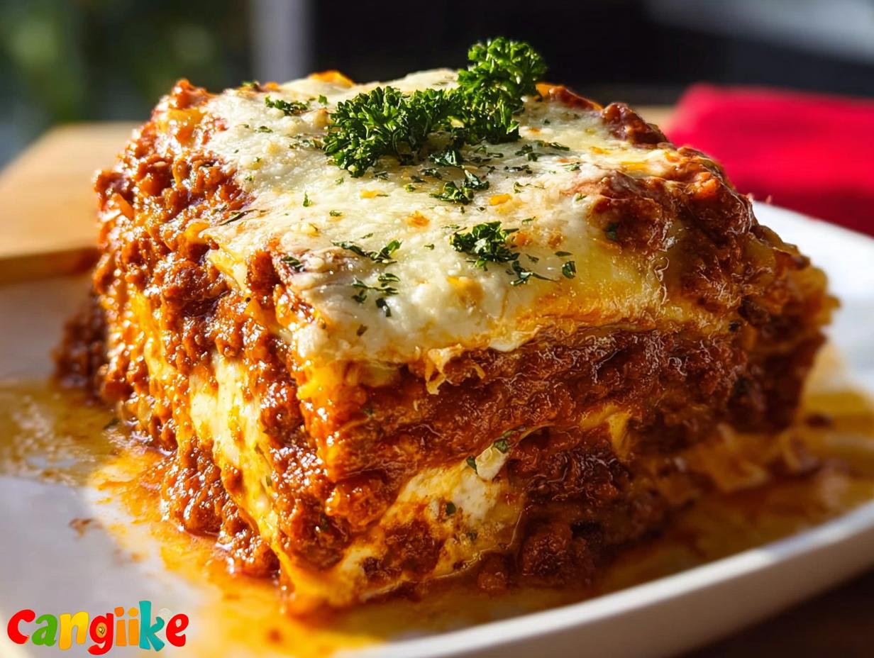 Irresistible Lasagna