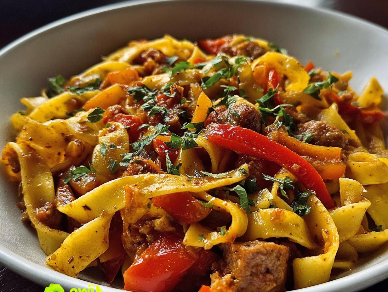 Italian Drunken Noodles