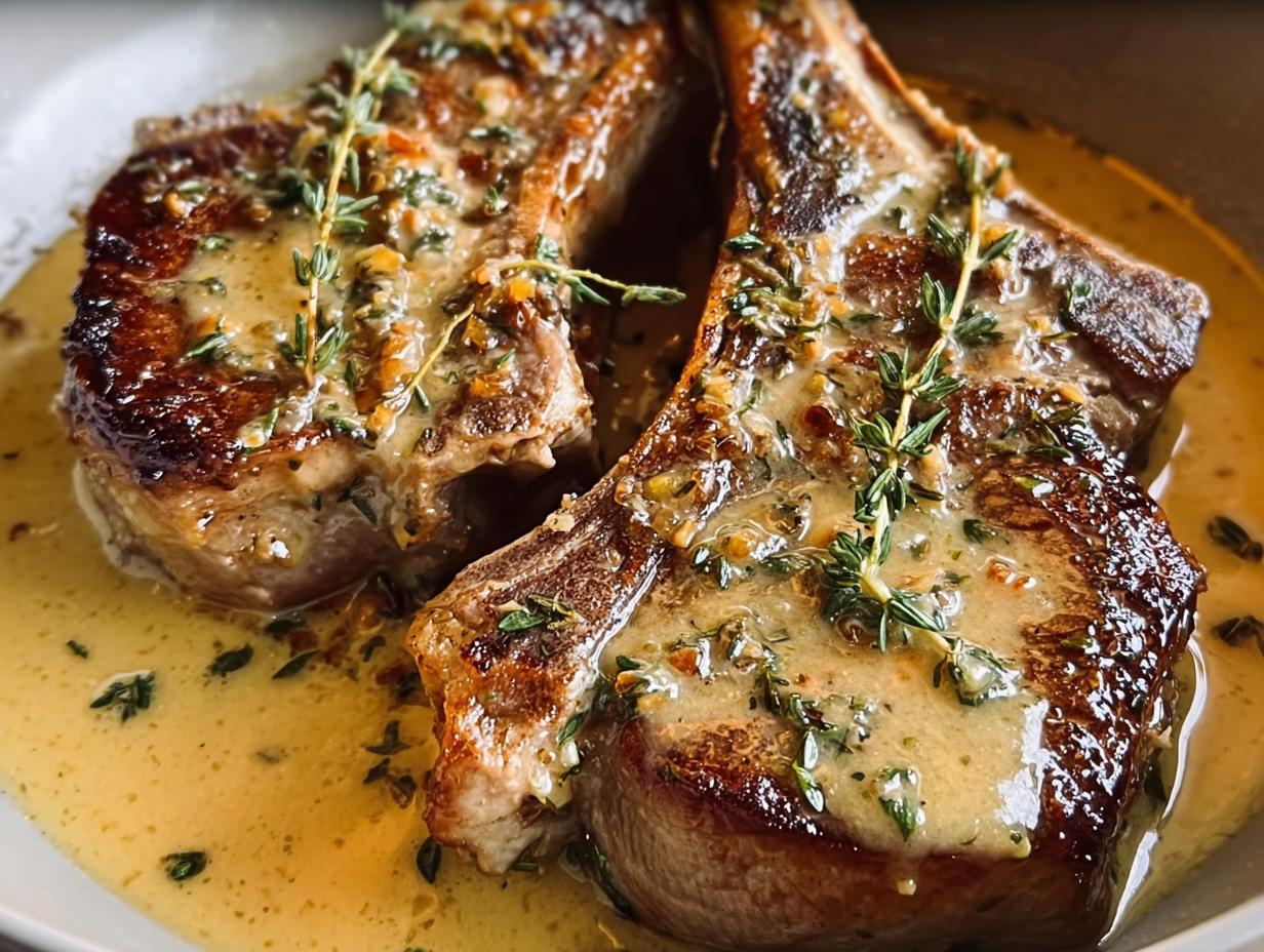 Tender Lamb Chops Mustard Thyme - Lamb Chops Mustard Thyme - main visual representation