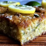 Lemon Zucchini Bars