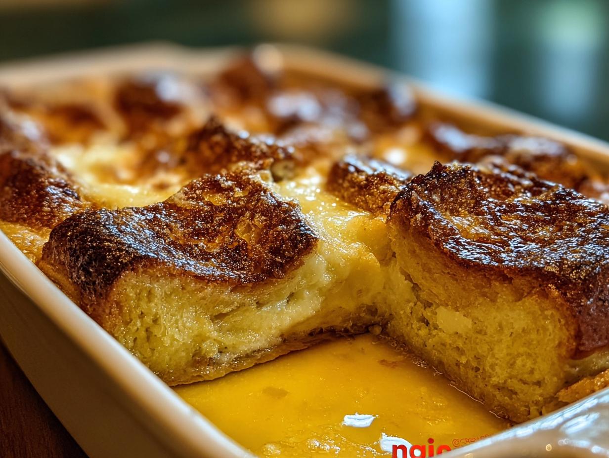Overnight French Toast Casserole: Amazing Make-Ahead - Overnight French Toast Casserole - additional detail