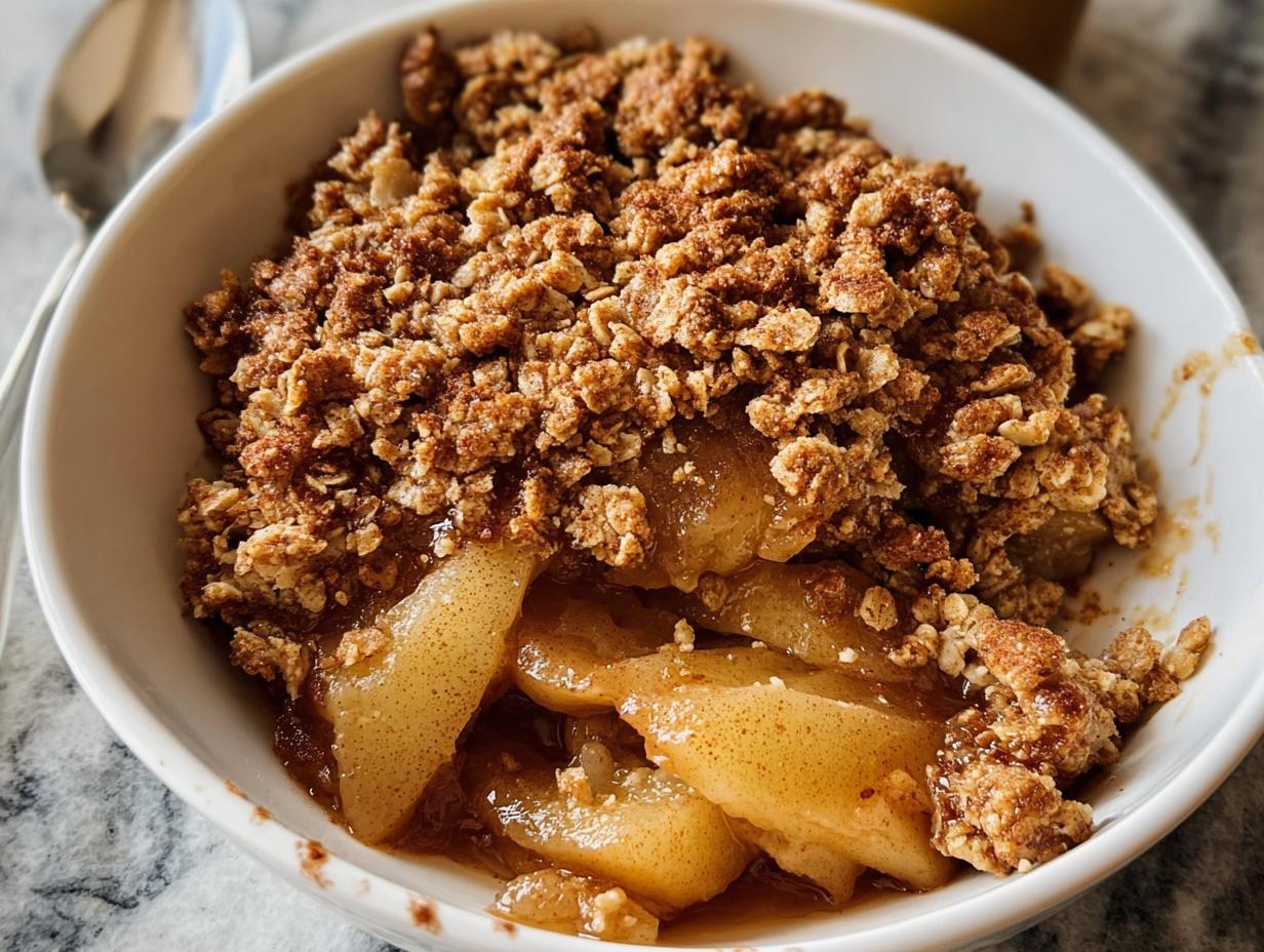 Amazing Pear Crumble: Warm Comfort in 30 Mins - Pear Crumble - additional detail