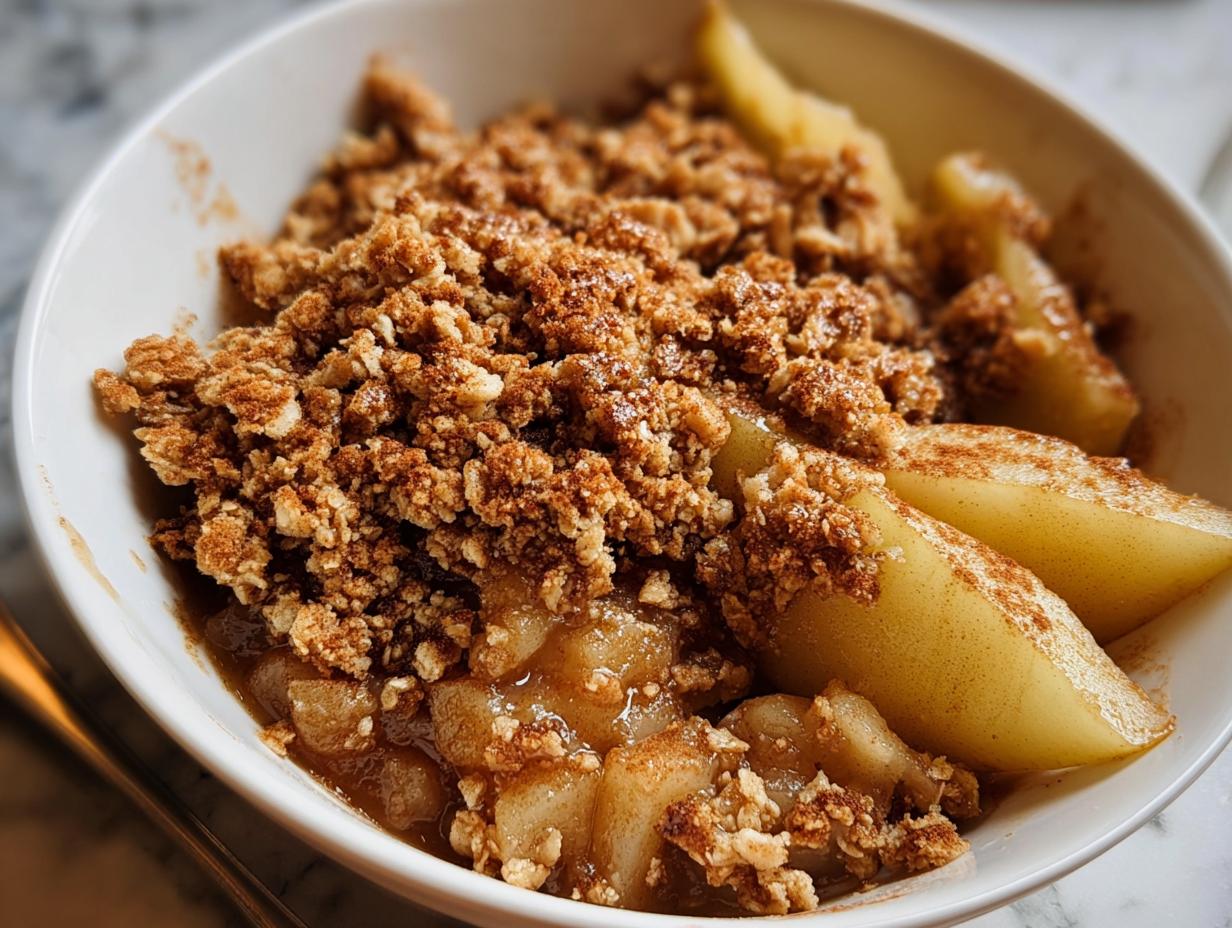 Pear Crumble