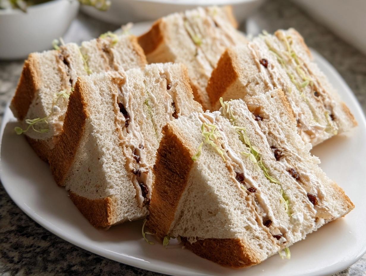 Pear Tea Sandwiches: Sweet Elegance in 8 Easy Bites - Pear Tea Sandwiches - additional detail