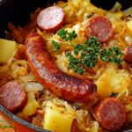 Polish Sausage Sauerkraut Potatoes