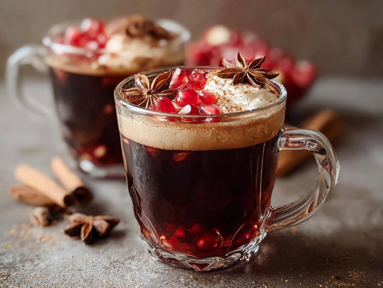 Pomegranate Cider: 1 Cozy Fall Drink - Pomegranate Cider - additional detail