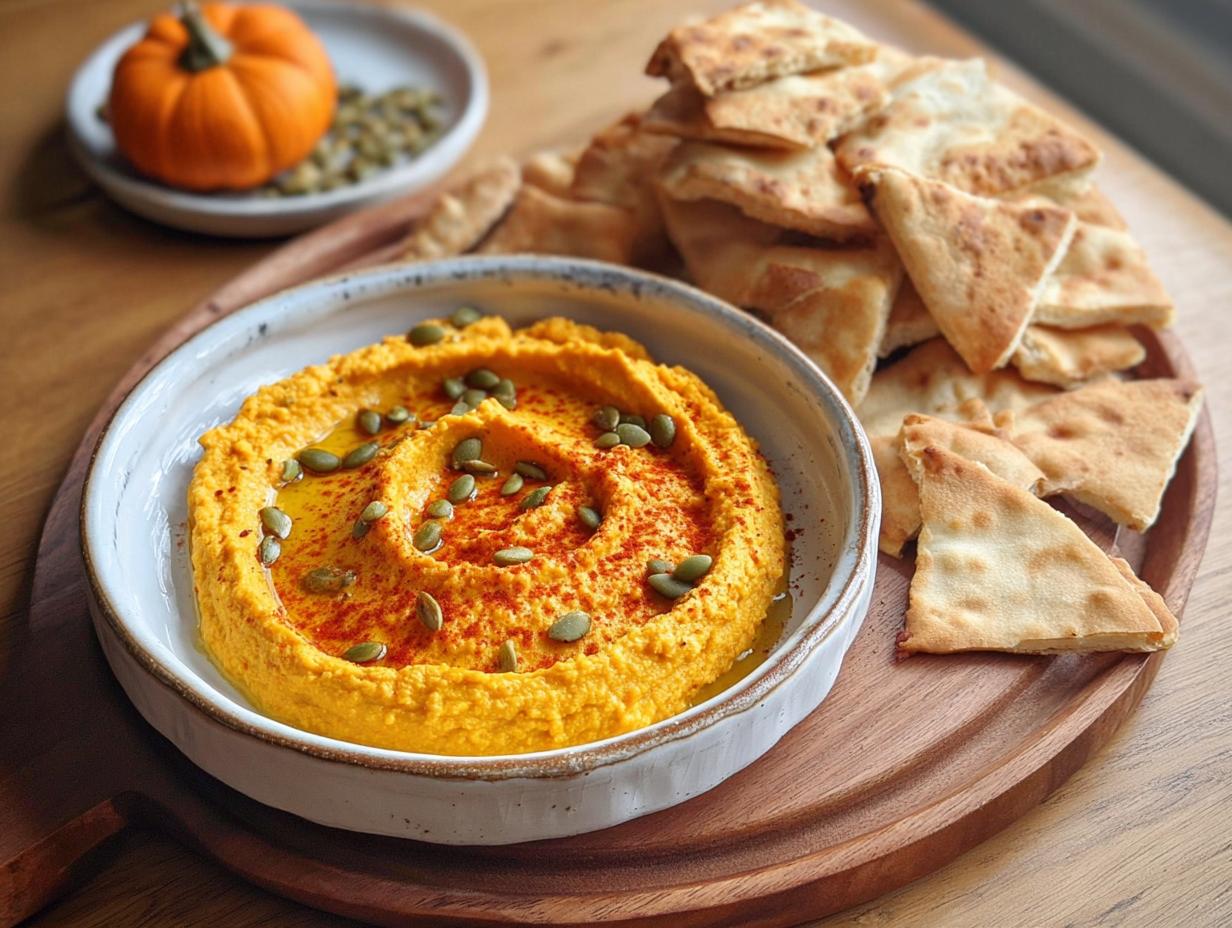 Amazing Pumpkin Hummus: Quick & Creamy Recipe - Pumpkin Hummus - main visual representation