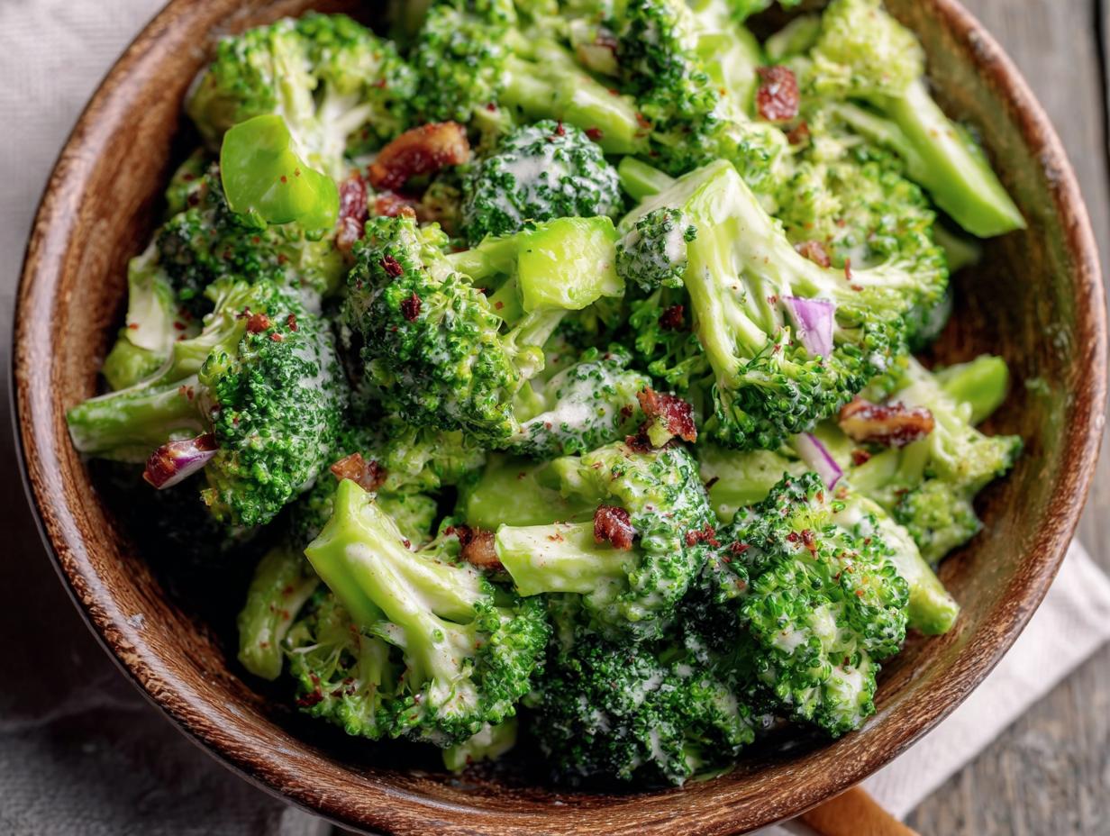 Amazing Raw Vegan Broccoli Salad in 10 Mins - Raw Vegan Broccoli Salad - additional detail