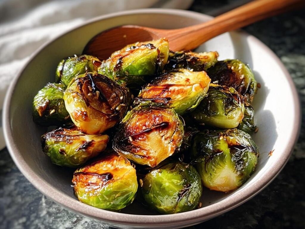 Roasted Brussels Sprouts Balsamic