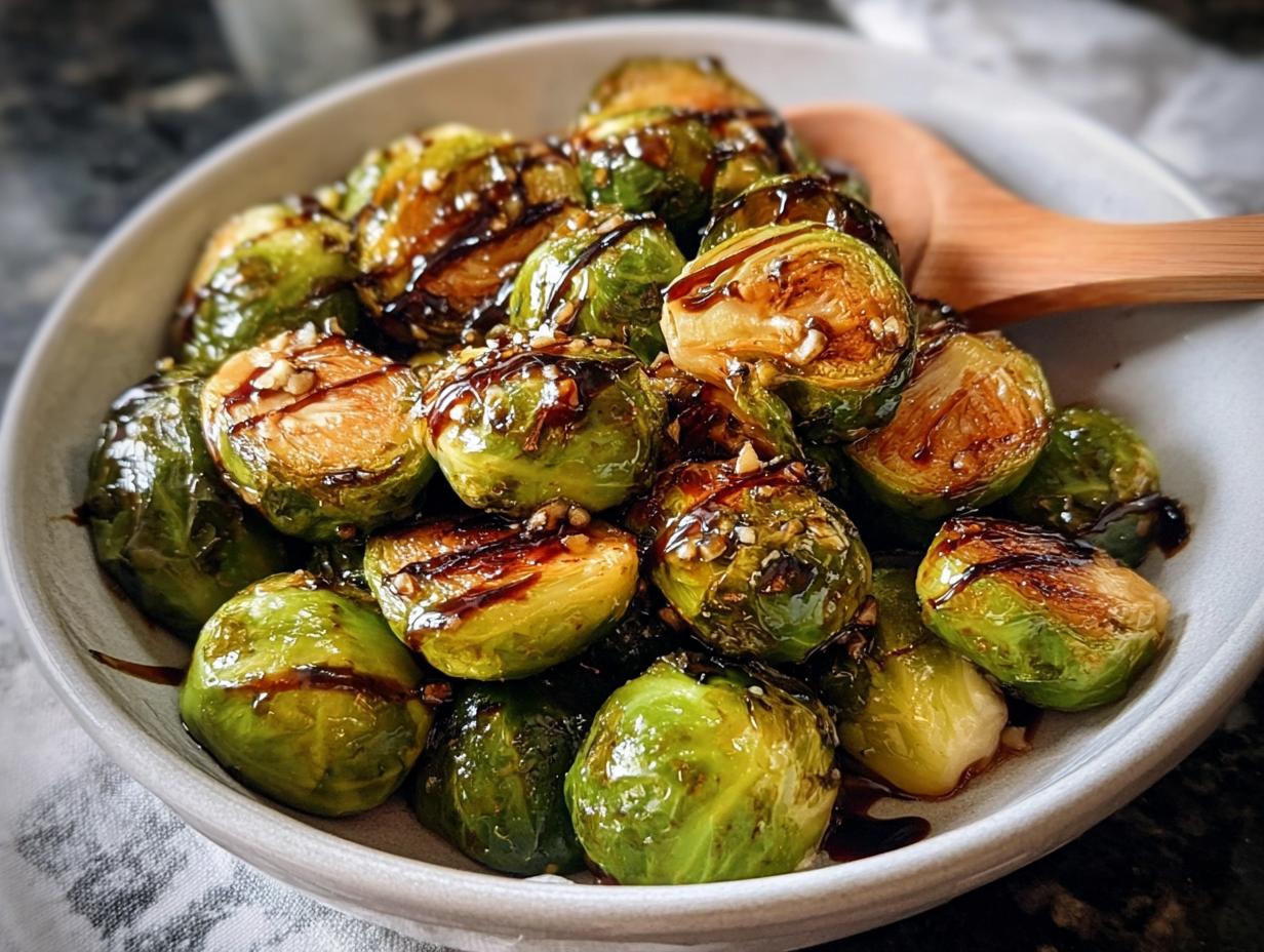 Roasted Brussels Sprouts Balsamic: Amazing 20 Min Dish - Roasted Brussels Sprouts Balsamic - additional detail