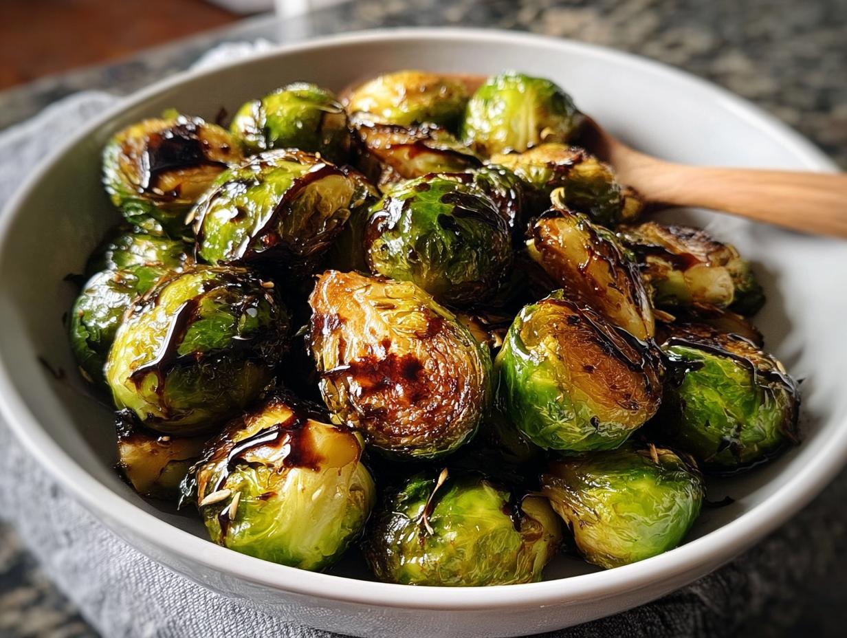 Roasted Brussels Sprouts Balsamic: Amazing 20 Min Dish - Roasted Brussels Sprouts Balsamic - additional detail