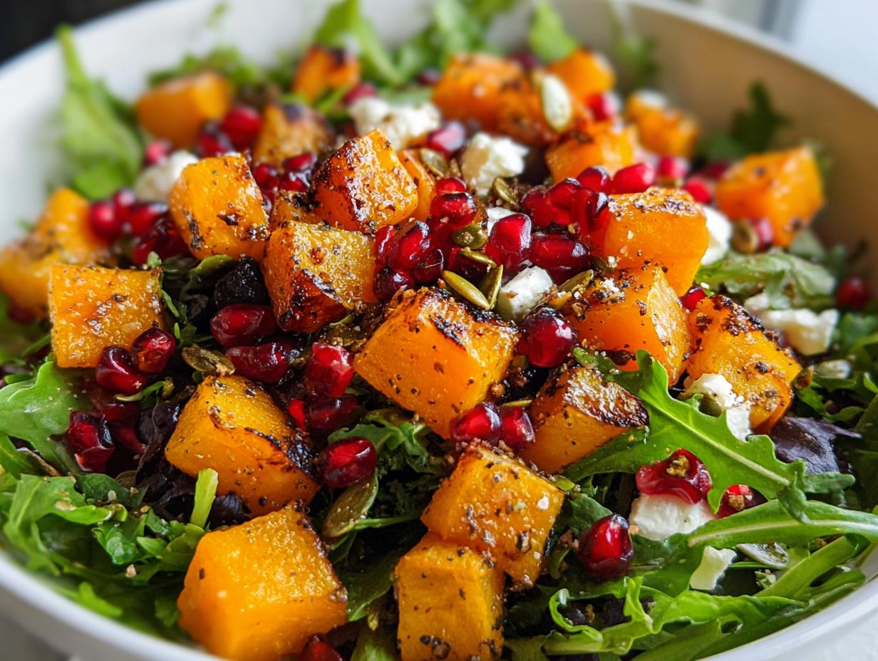 Roasted Butternut Squash Salad