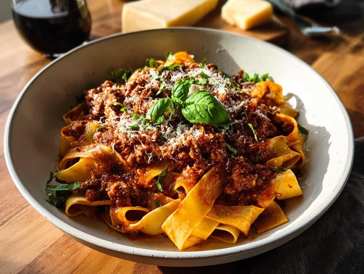 Sausage Ragu Pappardelle: Unforgettable 1-Hr Meal - Sausage Ragu Pappardelle Pasta - additional detail