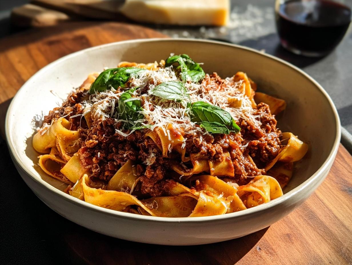 Sausage Ragu Pappardelle: Unforgettable 1-Hr Meal - Sausage Ragu Pappardelle Pasta - additional detail