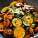 Sauteed Zucchini Mushrooms