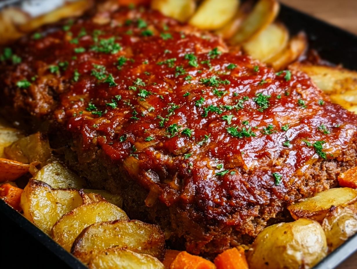 Sheet Pan Meatloaf
