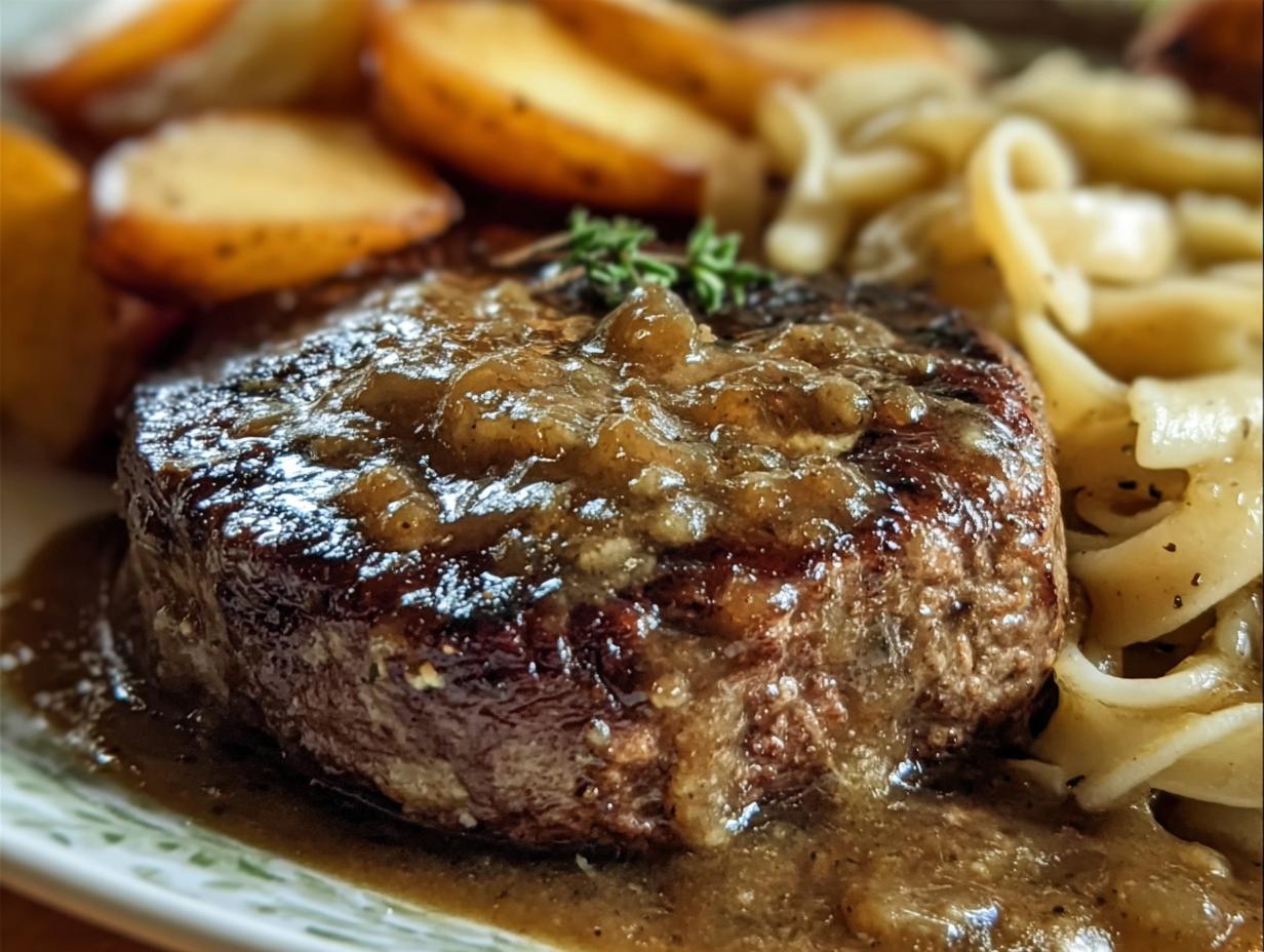 Tender Slow Cooked Round Steak: 7 Simple Steps - Slow Cooked Round Steak - additional detail