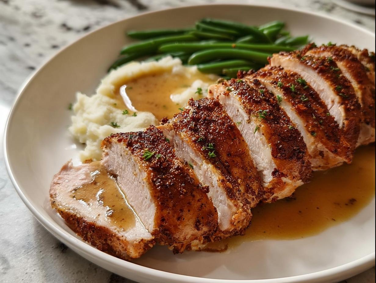 Amazing Spiced Rubbed Turkey Tenderloin 4 Ways - Spiced Rubbed Turkey Tenderloin - additional detail