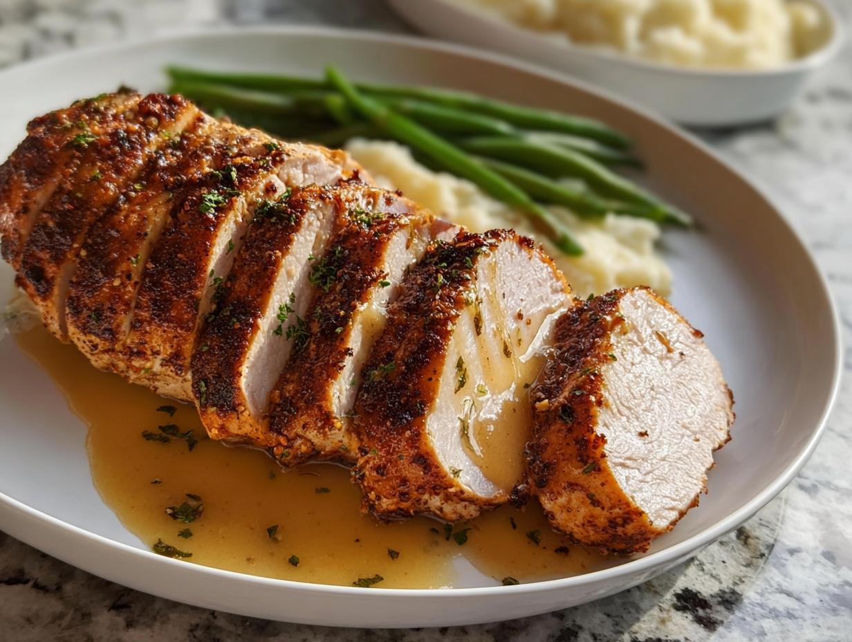 Amazing Spiced Rubbed Turkey Tenderloin 4 Ways - Spiced Rubbed Turkey Tenderloin - additional detail