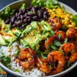 Spicy Shrimp Burrito Bowl