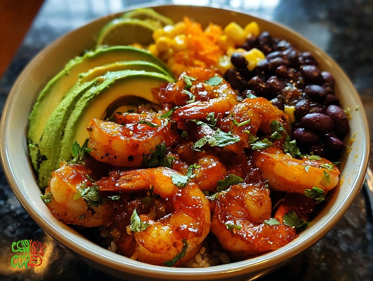 Taste the 15-min Spicy Shrimp Burrito Bowl - Spicy Shrimp Burrito Bowl - additional detail
