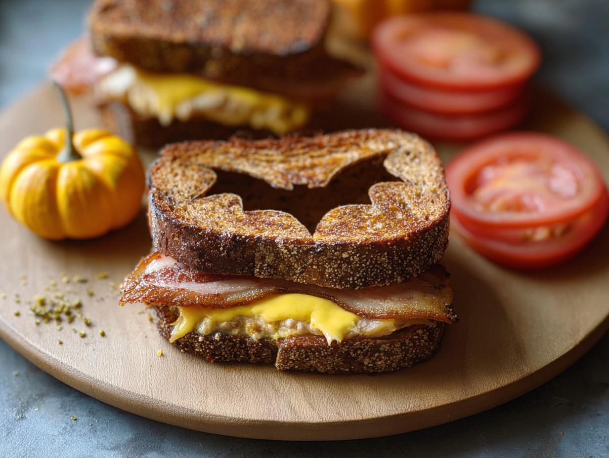 Spooky Grilled Cheese: 10 Amazing Tricks - Spooky Grilled Cheese - additional detail