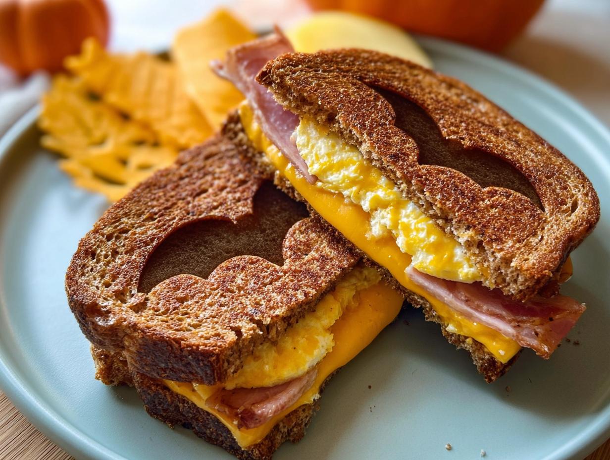 Spooky Grilled Cheese