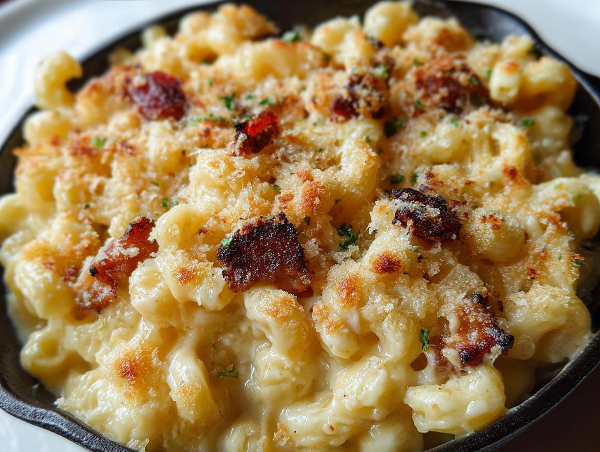 Steakhouse Mac Cheese: 45 Min Delight - Steakhouse Mac Cheese - additional detail