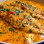 Tilapia Creamy Roasted Pepper