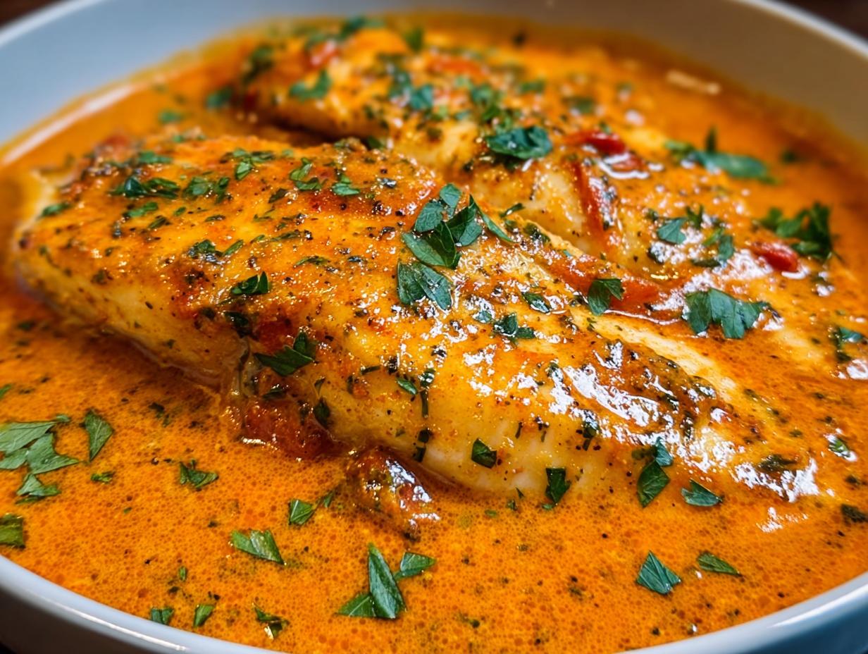 Tilapia Creamy Roasted Pepper - Tilapia Creamy Roasted Pepper - additional detail