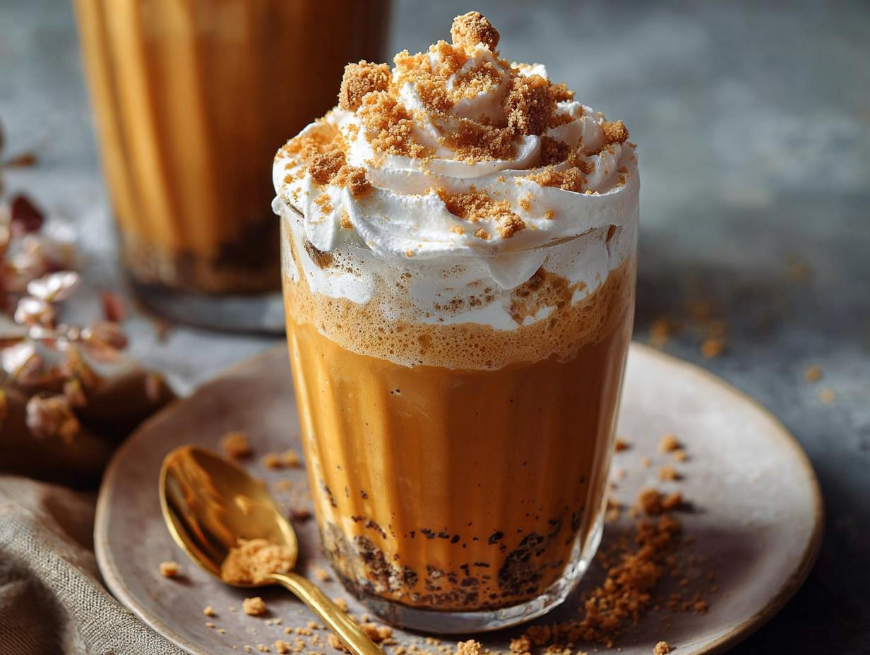 Vegan Pumpkin Pie Mocktail