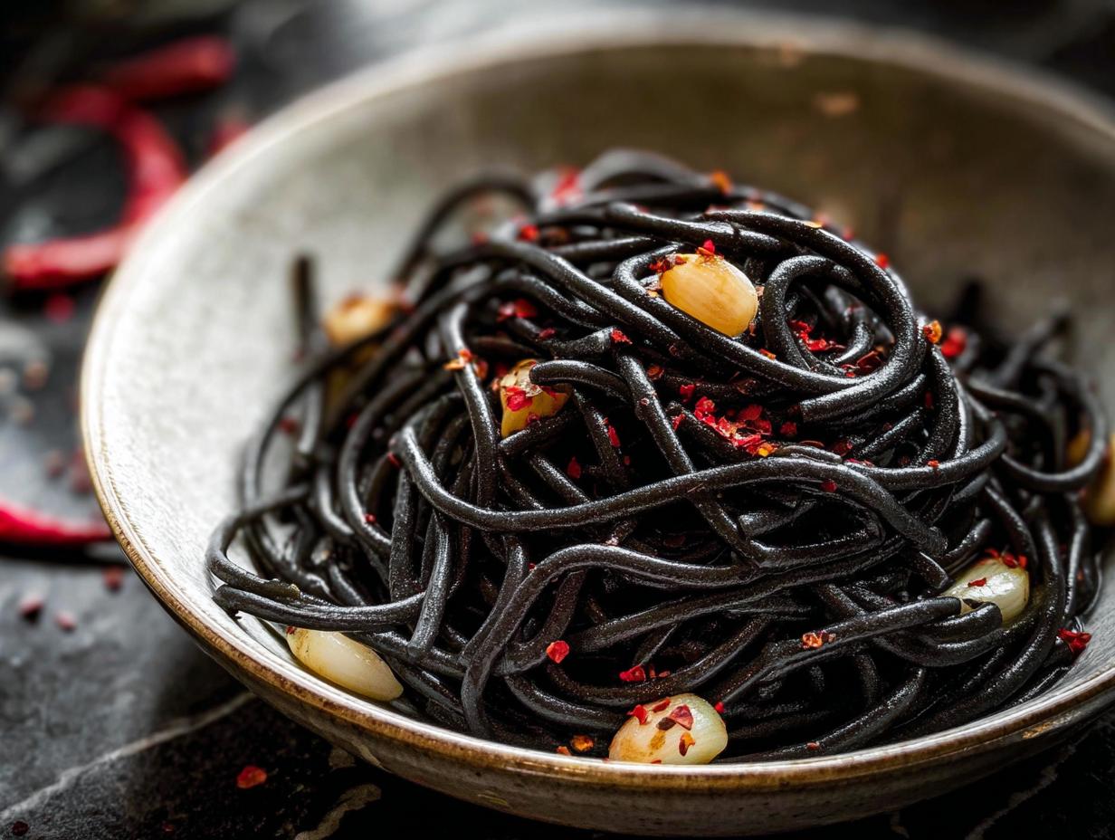 Witches Hair Pasta Garlic: 7 Minute Magic - Witches Hair Pasta Garlic - additional detail
