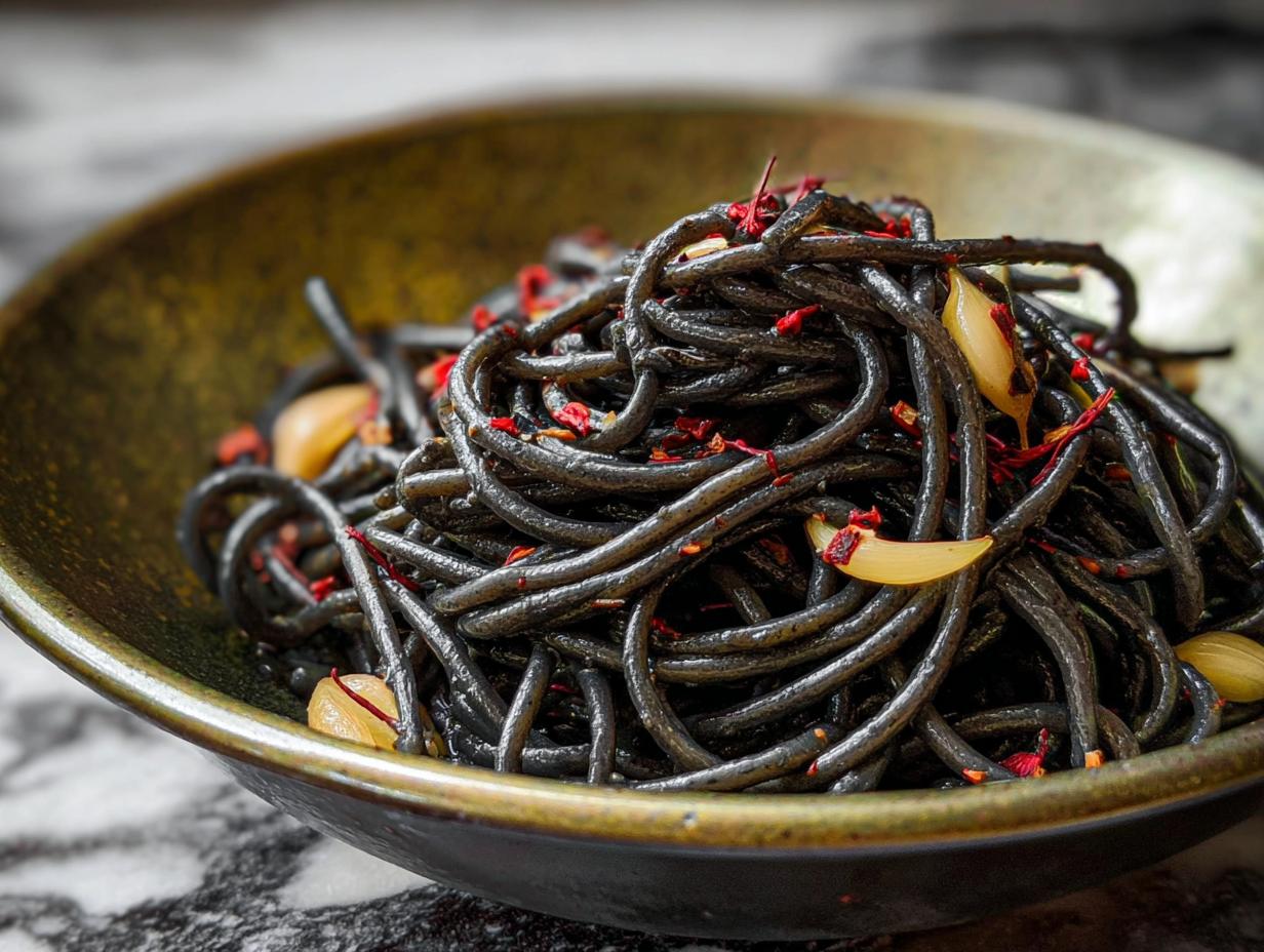 Witches Hair Pasta Garlic: 7 Minute Magic - Witches Hair Pasta Garlic - additional detail