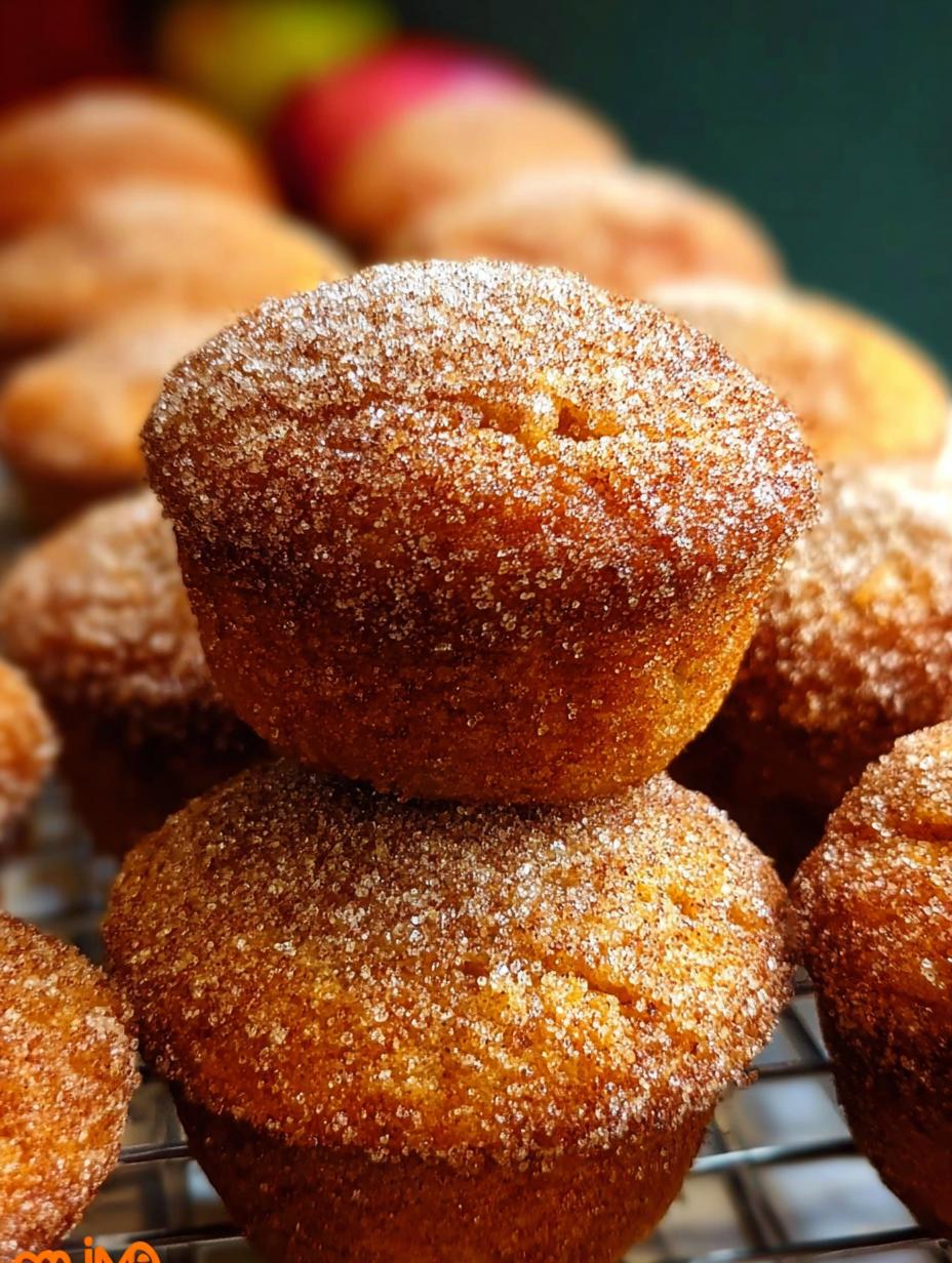 Apple Cider Donut Muffins