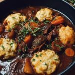 Beef Stew Dumplings