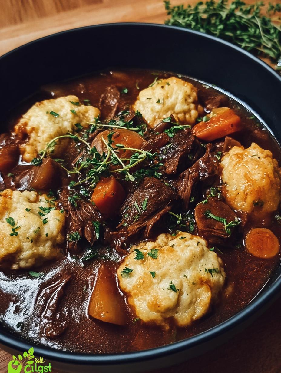 Beef Stew Dumplings