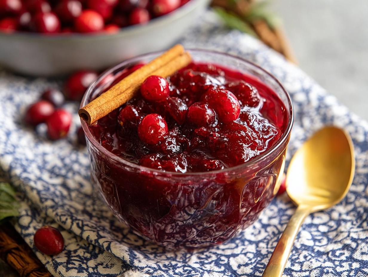 Bourbon Vanilla Cider Cranberry