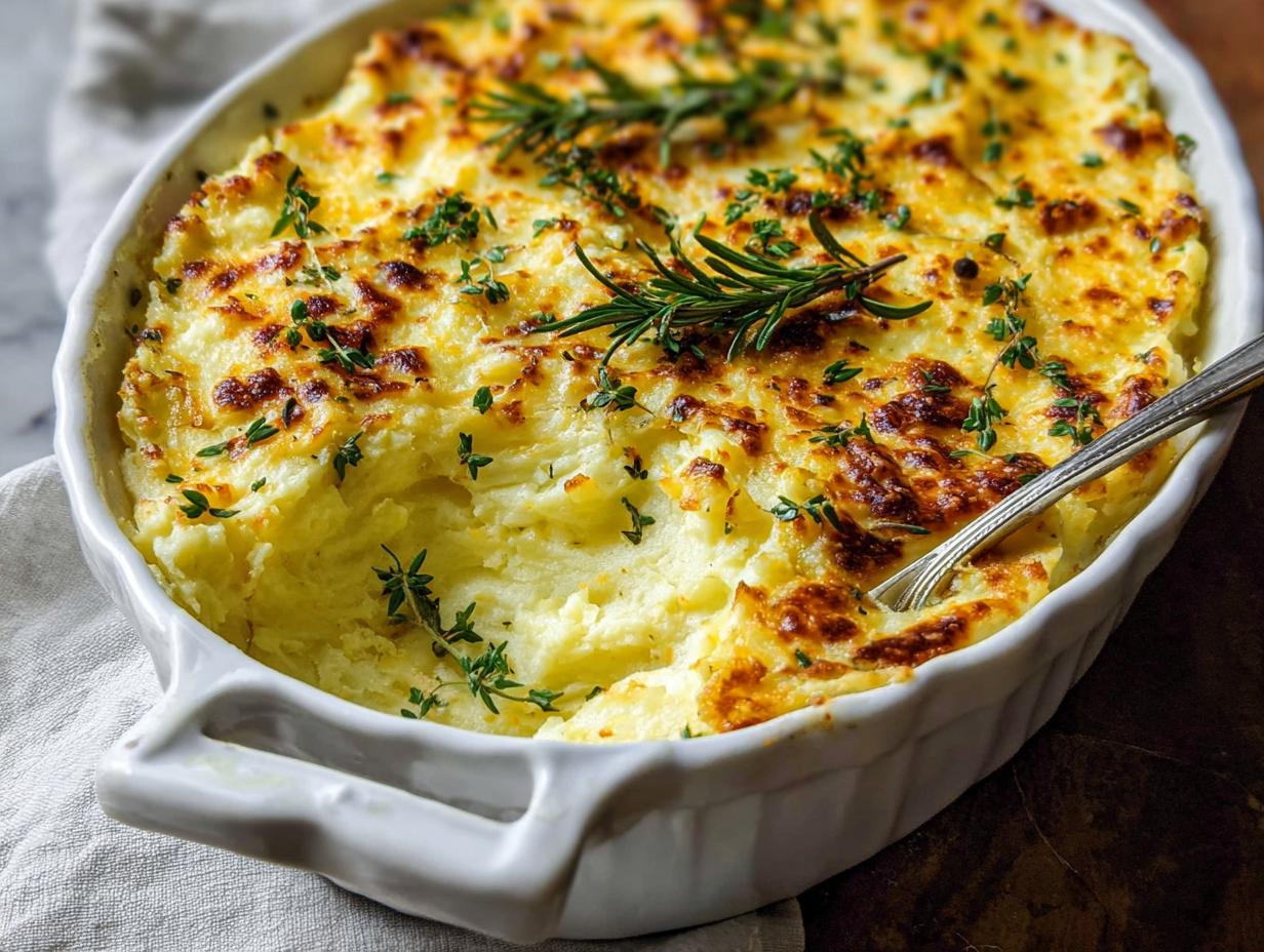 Brown Butter Herb Mashed